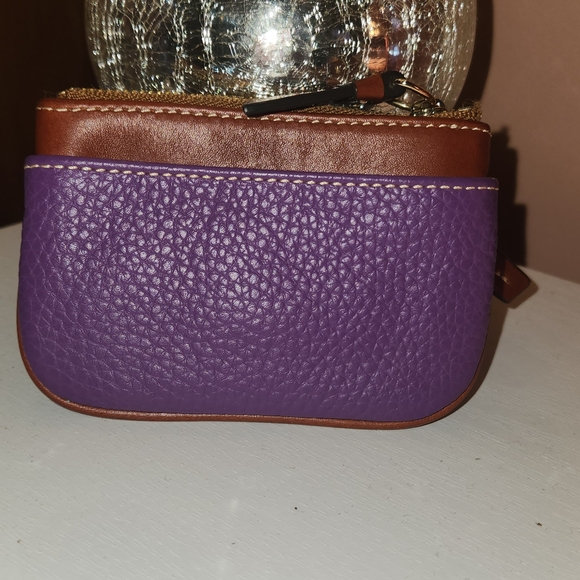 Dooney & Bourke Violet Coin Pouch - Picture 2 of 2